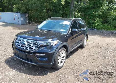 2022 Ford Explorer Platinum z USA, uszkodzony, nr VIN 1FM5K8HC8NGB84188